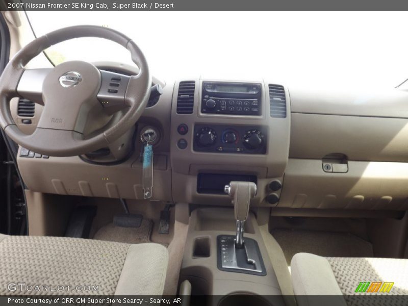 Super Black / Desert 2007 Nissan Frontier SE King Cab