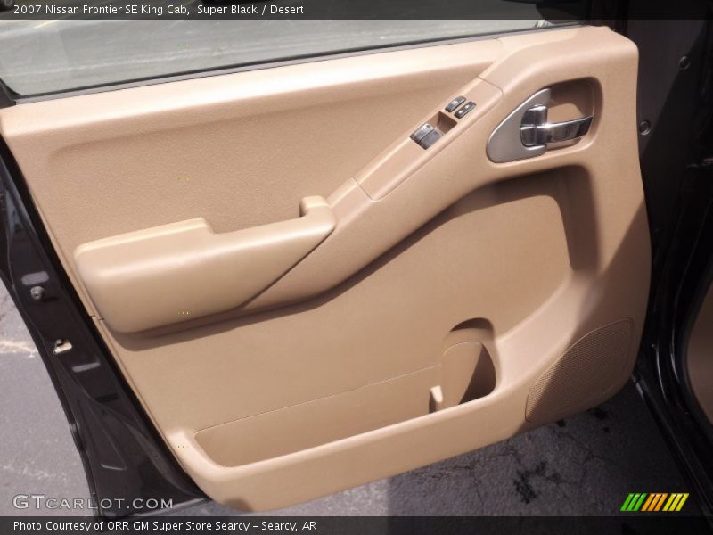 Super Black / Desert 2007 Nissan Frontier SE King Cab