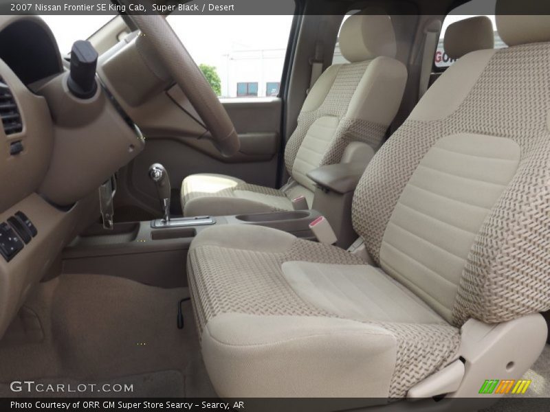 Super Black / Desert 2007 Nissan Frontier SE King Cab