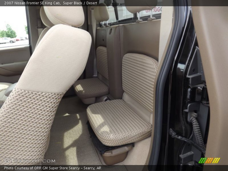 Super Black / Desert 2007 Nissan Frontier SE King Cab