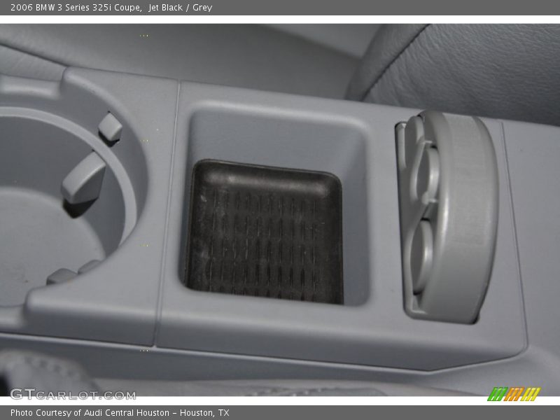 Jet Black / Grey 2006 BMW 3 Series 325i Coupe