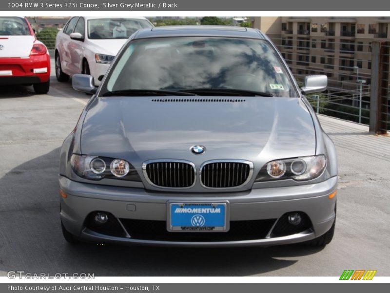 Silver Grey Metallic / Black 2004 BMW 3 Series 325i Coupe
