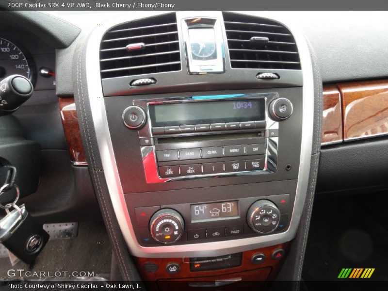 Black Cherry / Ebony/Ebony 2008 Cadillac SRX 4 V8 AWD