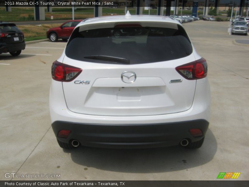 Crystal White Pearl Mica / Sand 2013 Mazda CX-5 Touring