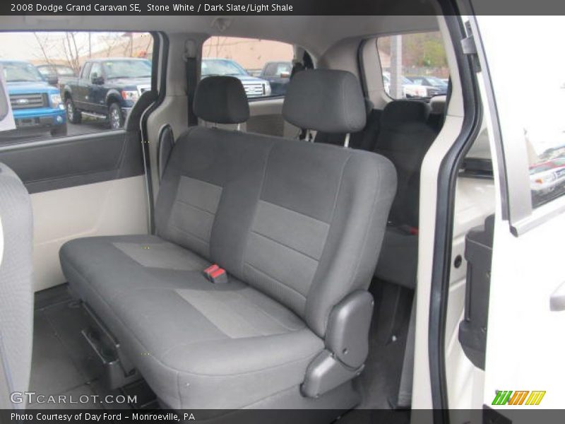 Stone White / Dark Slate/Light Shale 2008 Dodge Grand Caravan SE