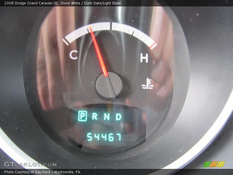 Stone White / Dark Slate/Light Shale 2008 Dodge Grand Caravan SE