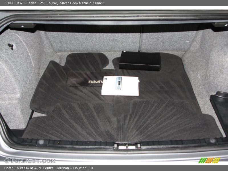 Silver Grey Metallic / Black 2004 BMW 3 Series 325i Coupe