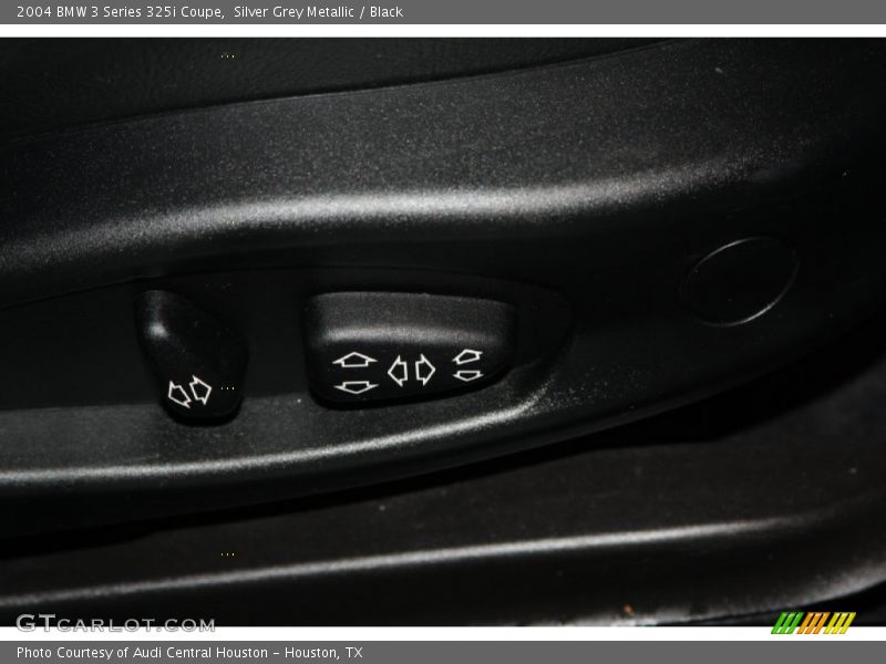 Silver Grey Metallic / Black 2004 BMW 3 Series 325i Coupe