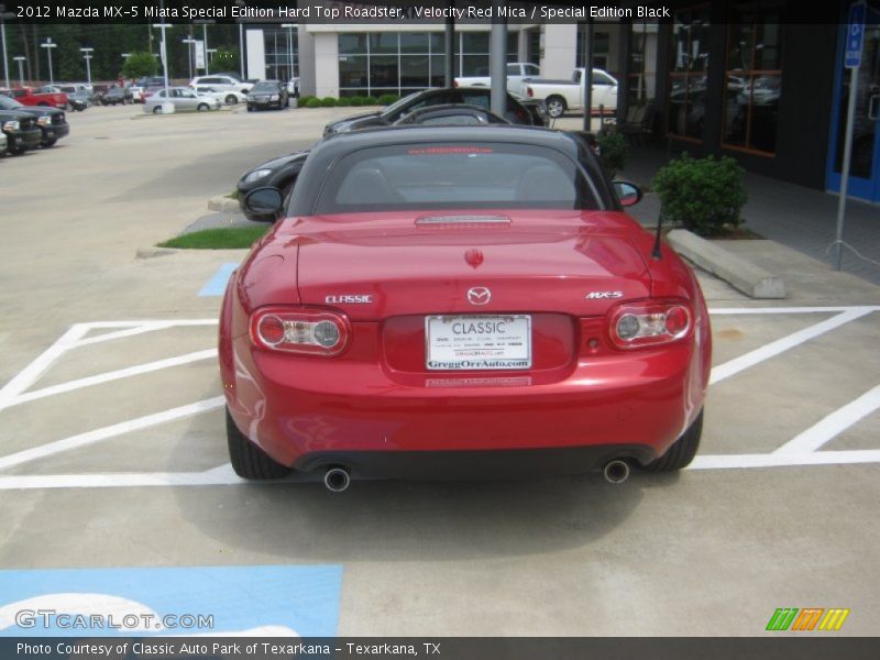 Velocity Red Mica / Special Edition Black 2012 Mazda MX-5 Miata Special Edition Hard Top Roadster