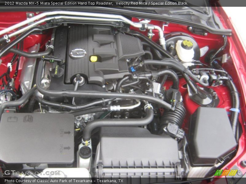  2012 MX-5 Miata Special Edition Hard Top Roadster Engine - 2.0 Liter DOHC 16-Valve VVT 4 Cylinder
