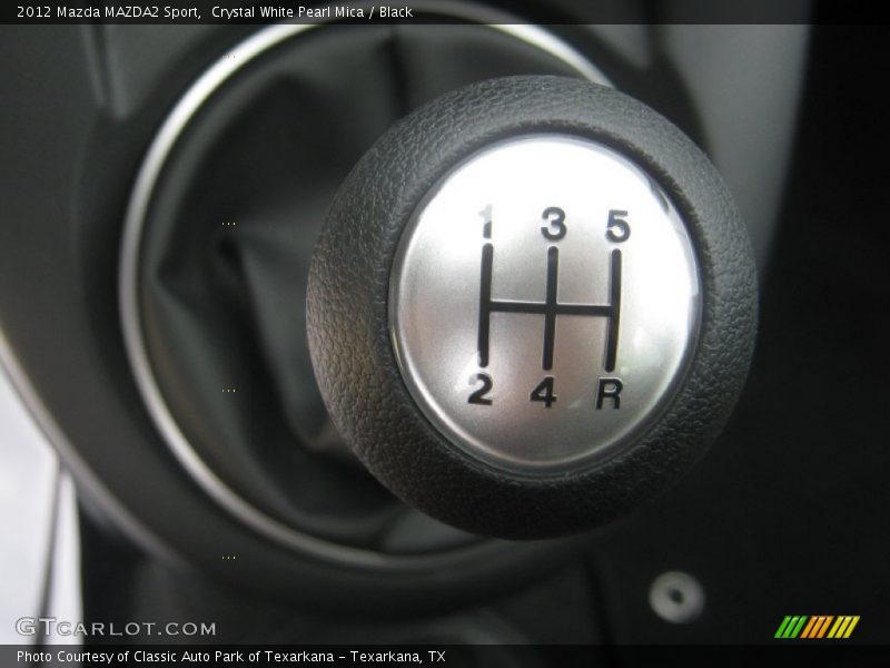 Crystal White Pearl Mica / Black 2012 Mazda MAZDA2 Sport