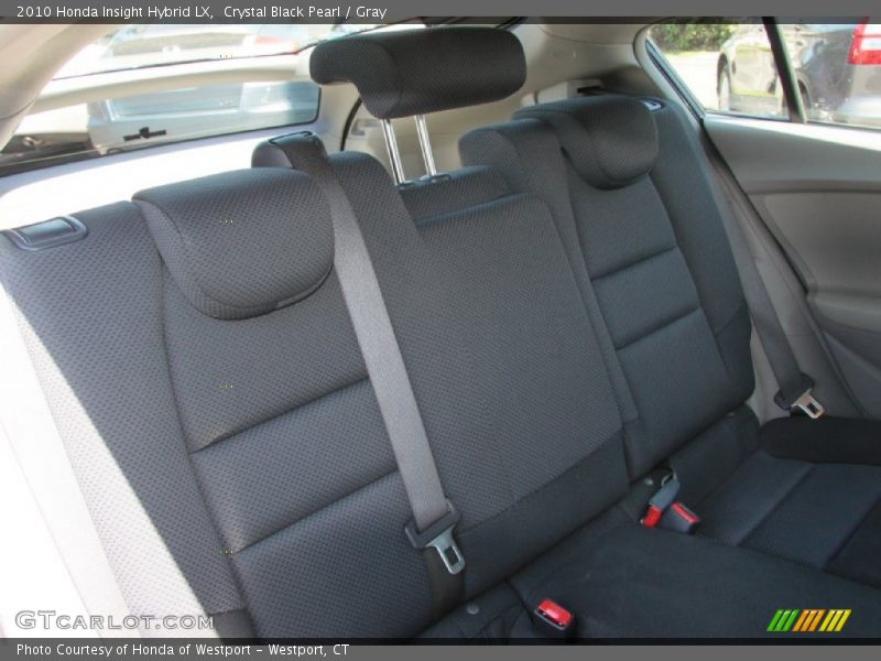 Crystal Black Pearl / Gray 2010 Honda Insight Hybrid LX