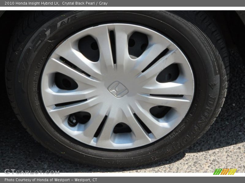 Crystal Black Pearl / Gray 2010 Honda Insight Hybrid LX