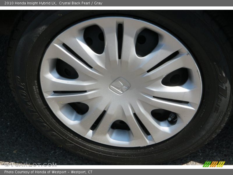 Crystal Black Pearl / Gray 2010 Honda Insight Hybrid LX