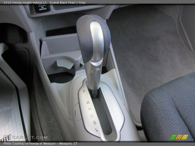 Crystal Black Pearl / Gray 2010 Honda Insight Hybrid LX