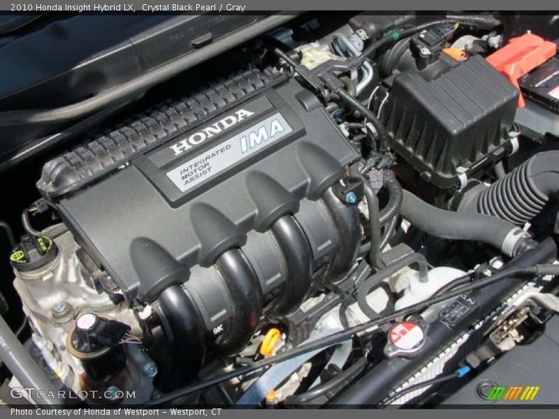 Crystal Black Pearl / Gray 2010 Honda Insight Hybrid LX