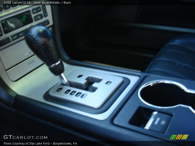 Silver Birch Metallic / Black 2005 Lincoln LS V8