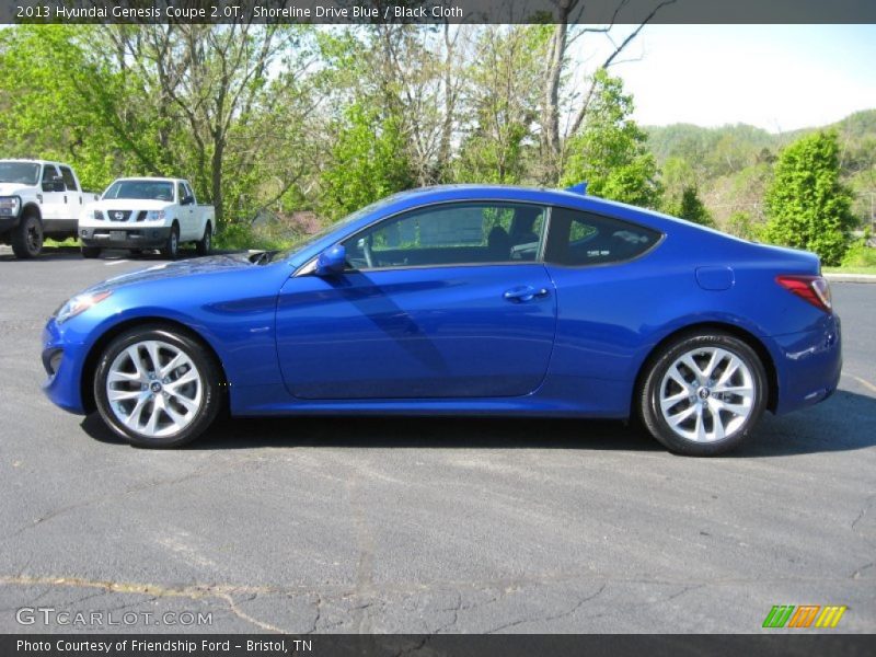  2013 Genesis Coupe 2.0T Shoreline Drive Blue