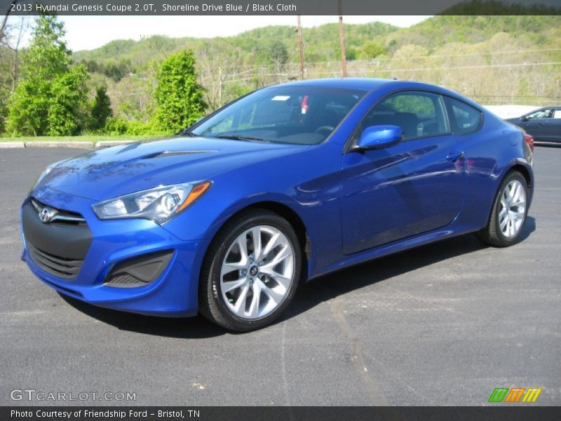 Front 3/4 View of 2013 Genesis Coupe 2.0T