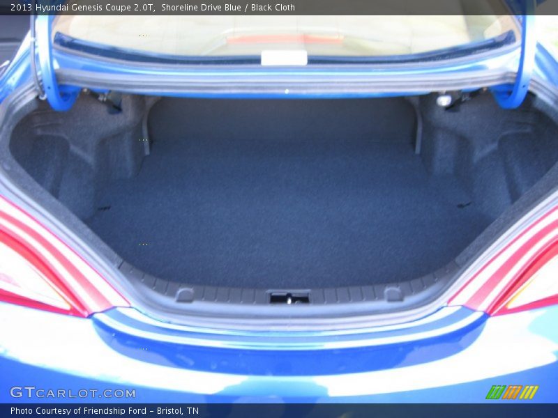 Shoreline Drive Blue / Black Cloth 2013 Hyundai Genesis Coupe 2.0T
