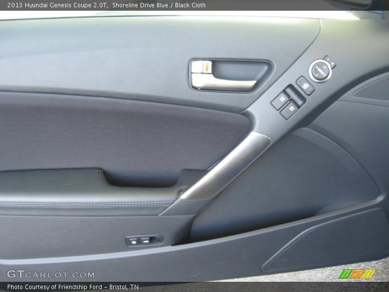 Shoreline Drive Blue / Black Cloth 2013 Hyundai Genesis Coupe 2.0T