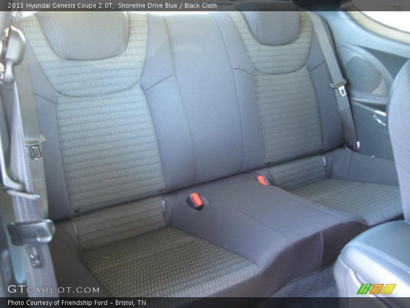 Shoreline Drive Blue / Black Cloth 2013 Hyundai Genesis Coupe 2.0T