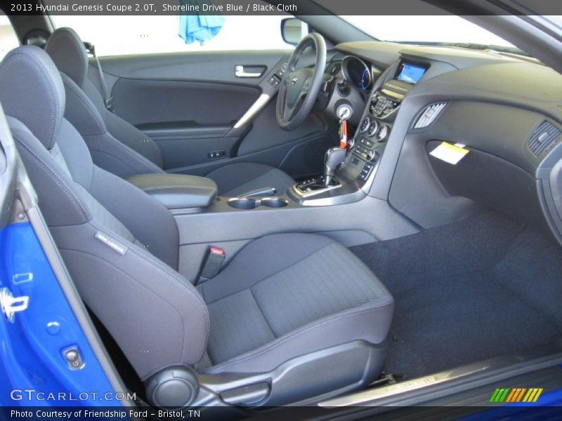 Shoreline Drive Blue / Black Cloth 2013 Hyundai Genesis Coupe 2.0T