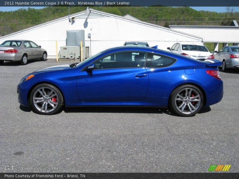  2012 Genesis Coupe 3.8 Track Mirabeau Blue