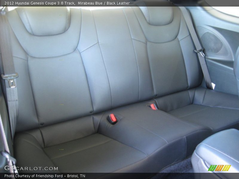 Mirabeau Blue / Black Leather 2012 Hyundai Genesis Coupe 3.8 Track