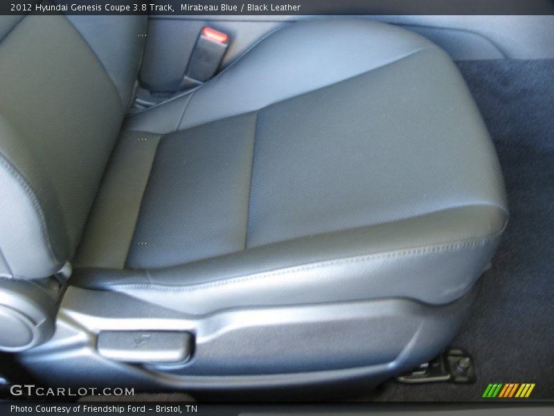 Mirabeau Blue / Black Leather 2012 Hyundai Genesis Coupe 3.8 Track