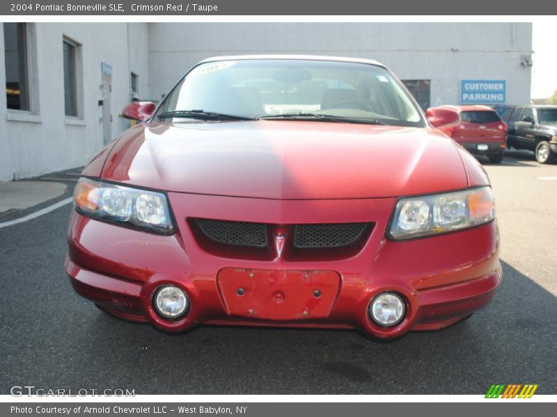 Crimson Red / Taupe 2004 Pontiac Bonneville SLE