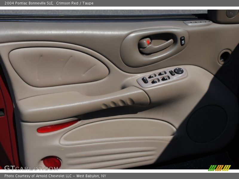 Crimson Red / Taupe 2004 Pontiac Bonneville SLE