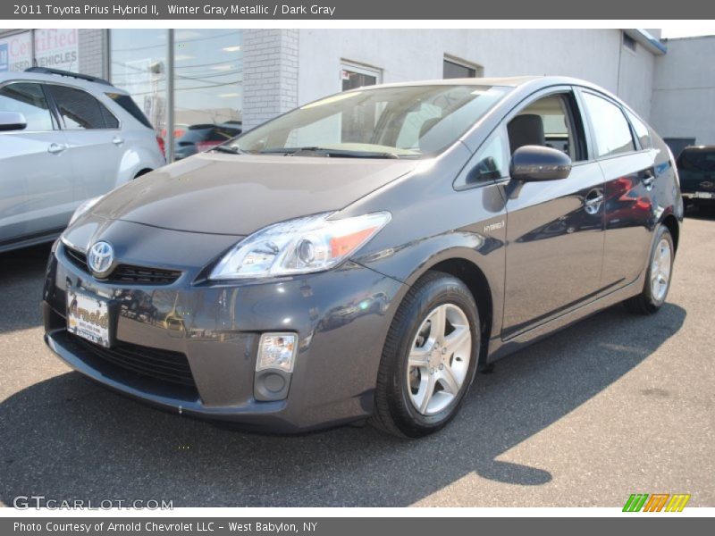 Winter Gray Metallic / Dark Gray 2011 Toyota Prius Hybrid II