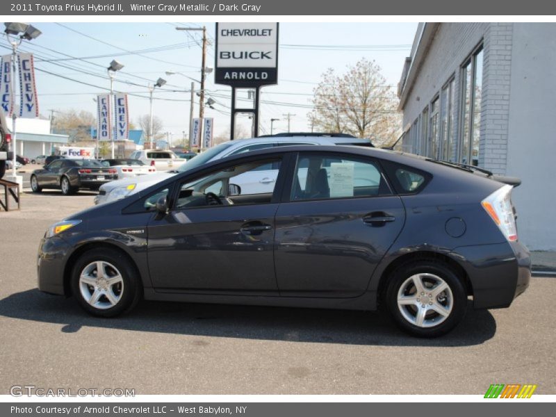 Winter Gray Metallic / Dark Gray 2011 Toyota Prius Hybrid II