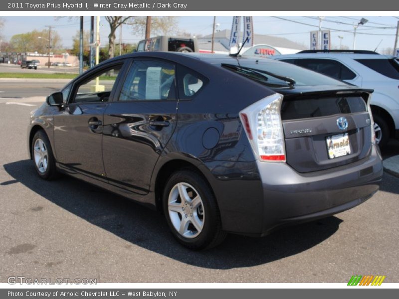 Winter Gray Metallic / Dark Gray 2011 Toyota Prius Hybrid II