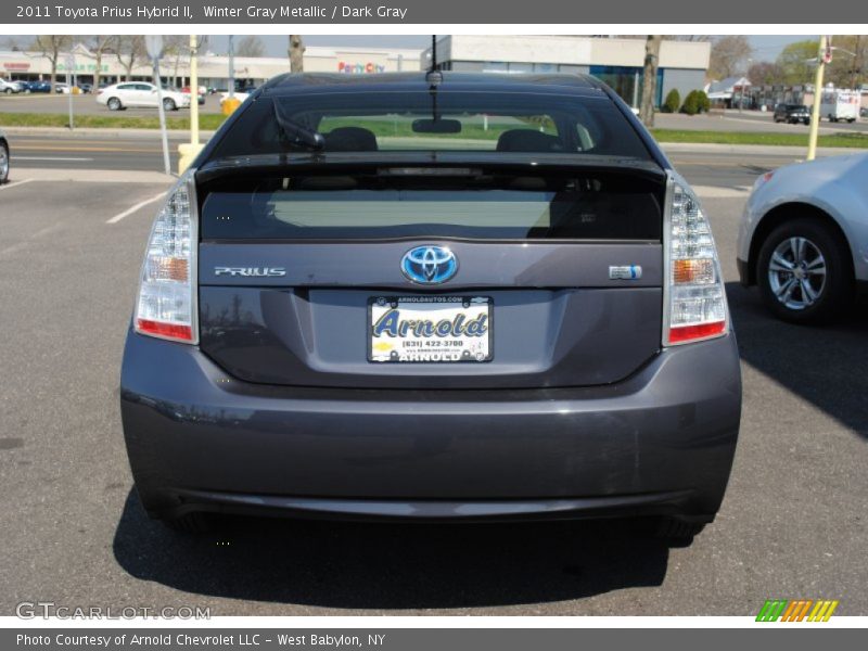 Winter Gray Metallic / Dark Gray 2011 Toyota Prius Hybrid II