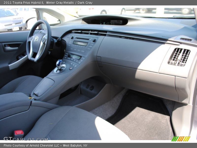 Winter Gray Metallic / Dark Gray 2011 Toyota Prius Hybrid II
