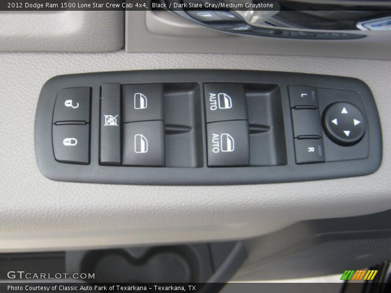 Black / Dark Slate Gray/Medium Graystone 2012 Dodge Ram 1500 Lone Star Crew Cab 4x4