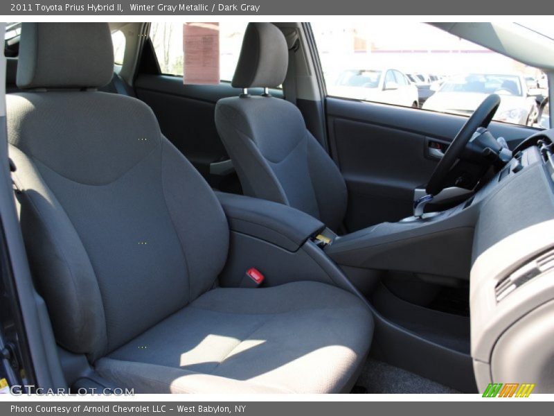 Winter Gray Metallic / Dark Gray 2011 Toyota Prius Hybrid II