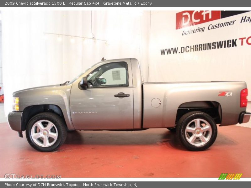 Graystone Metallic / Ebony 2009 Chevrolet Silverado 1500 LT Regular Cab 4x4