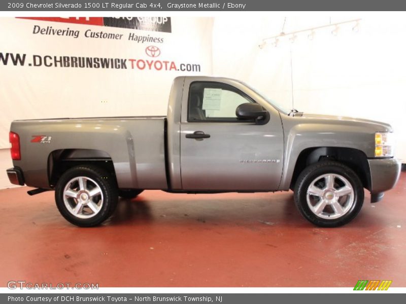 Graystone Metallic / Ebony 2009 Chevrolet Silverado 1500 LT Regular Cab 4x4