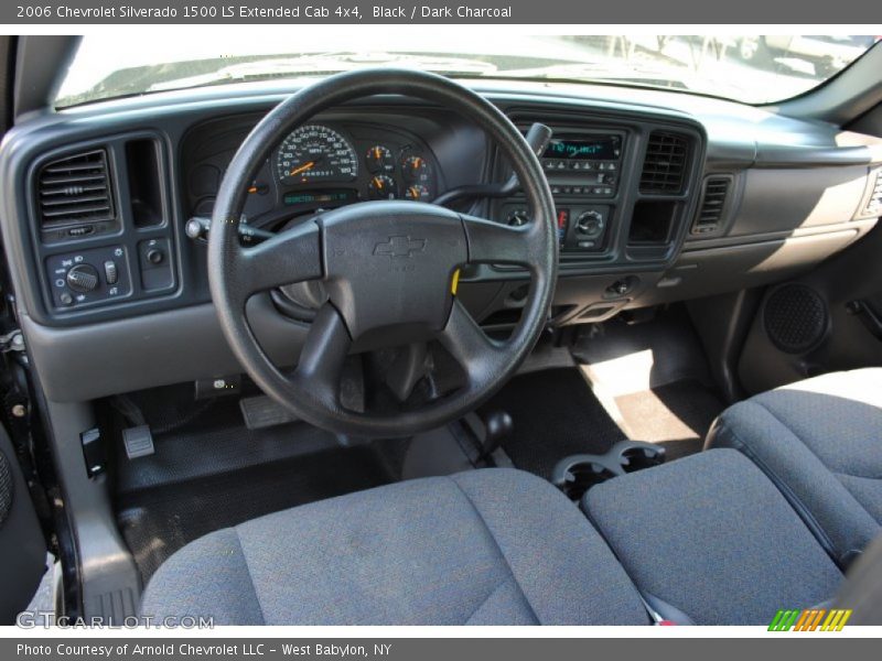 Black / Dark Charcoal 2006 Chevrolet Silverado 1500 LS Extended Cab 4x4
