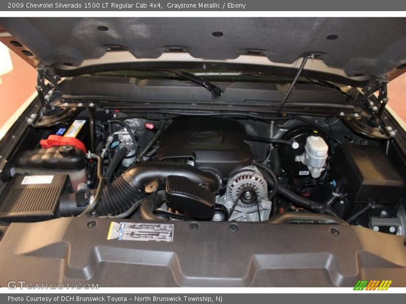 Graystone Metallic / Ebony 2009 Chevrolet Silverado 1500 LT Regular Cab 4x4