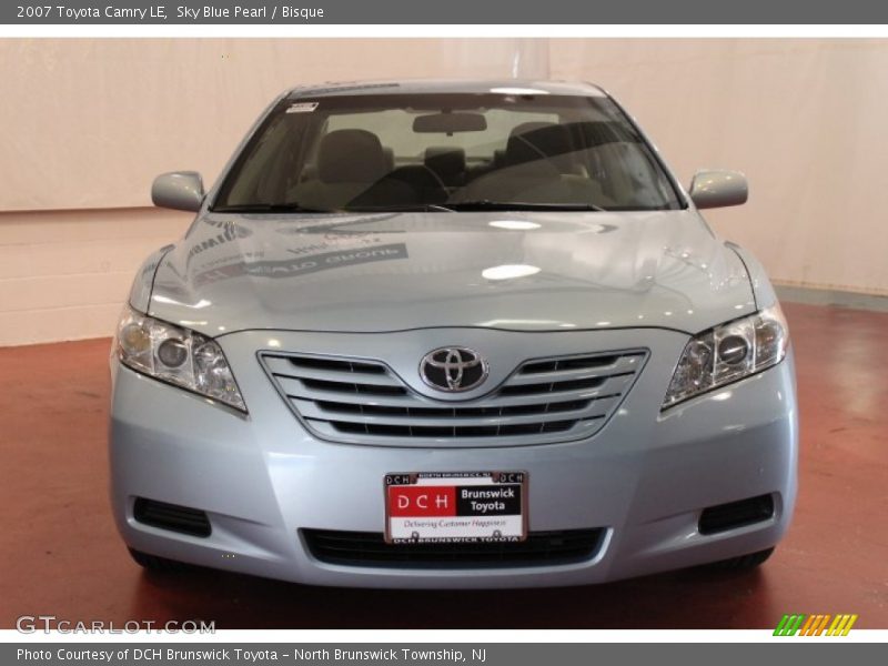 Sky Blue Pearl / Bisque 2007 Toyota Camry LE