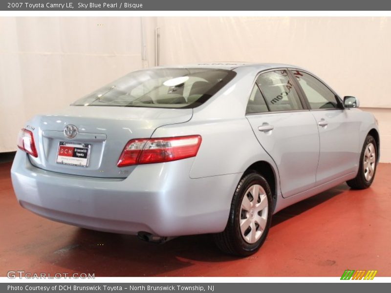 Sky Blue Pearl / Bisque 2007 Toyota Camry LE