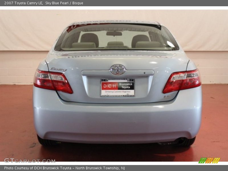 Sky Blue Pearl / Bisque 2007 Toyota Camry LE