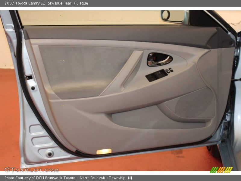 Sky Blue Pearl / Bisque 2007 Toyota Camry LE
