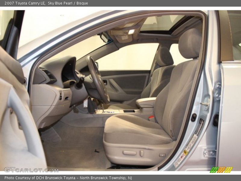 Sky Blue Pearl / Bisque 2007 Toyota Camry LE