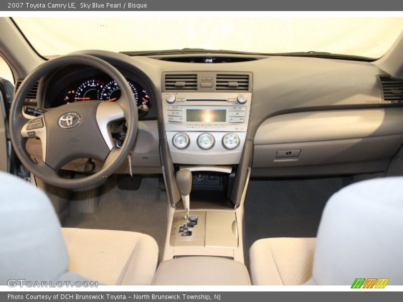 Sky Blue Pearl / Bisque 2007 Toyota Camry LE