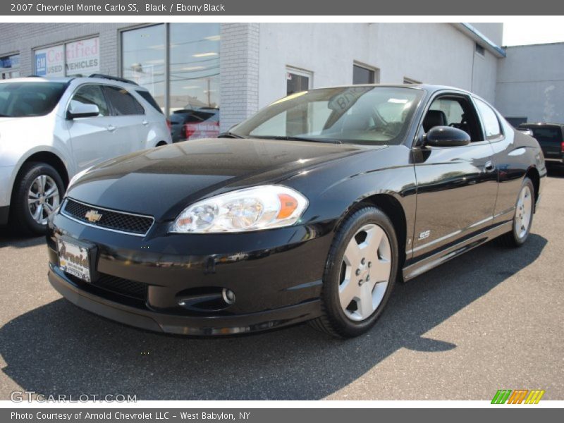 Black / Ebony Black 2007 Chevrolet Monte Carlo SS